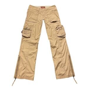 Vintage Y2K Hollister low-rise grunge utility  cargo pants Size 0